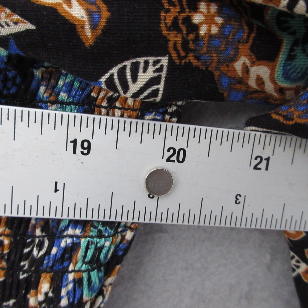 J. Jill Dress Smocked Floral Midi Boho Cottage Core‎ Prairie Flowy Garden NWT - Picture 7 of 9